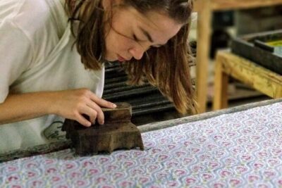 Hands-on Block Printing Workshop - The wood blocks, pigments, and tools: how the process starts