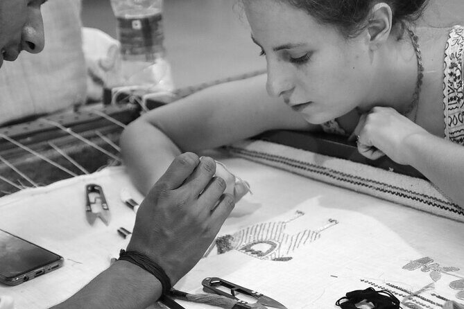 Hands-on Embroidery Workshop - The 2-hour flow: tools, stitches, and building texture