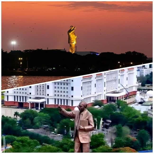 Hyderabad: Private Tuk-Tuk City Tour - The civic highlights: Telangana Secretariat, Ambedkar statue, and NTR Gardens