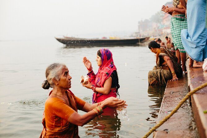 Immerse yourself in Varanasi's essence. 2 Days Tour - Day 2 before dawn: Dashashwamedh sunrise boat and quiet magic