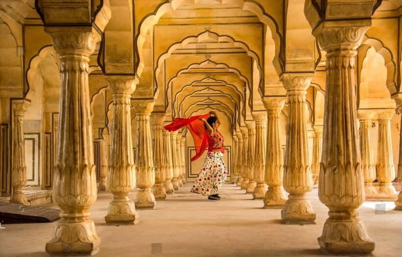 Jaipur: 2-Day City Sightseeing Tour with Cab & Guide - Day Two: Jal Mahal, Amber Fort, and Jaigarh Fort’s Cannon Views