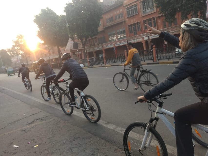 Jaipur: 3-Hour Morning Bike Tour of Jaipur Old City - The Flower and Vegetable Market: Real Trading, Real Color