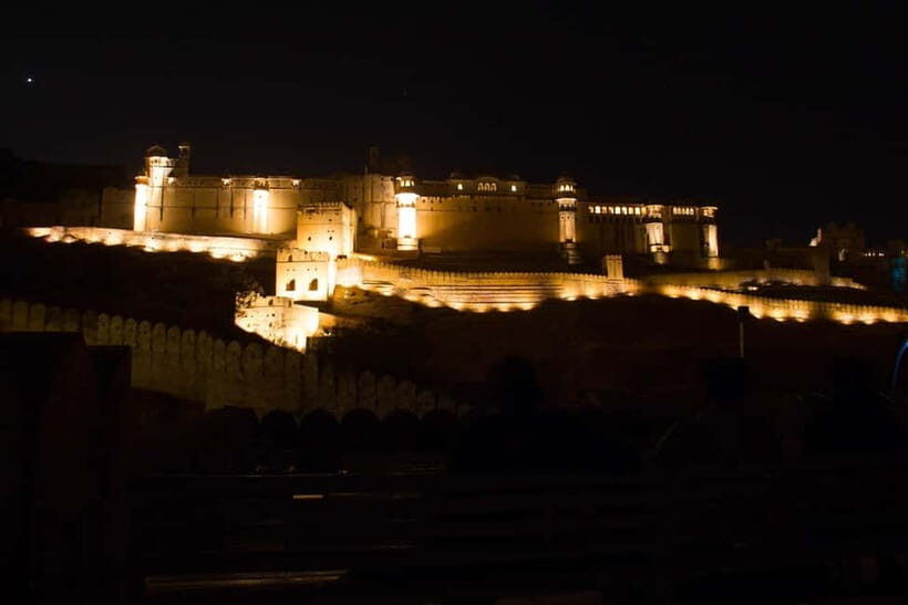 Jaipur: Amber Fort Light & Sound Show with Dinner - Amer Fort at night: how the 3–4 hour plan really works