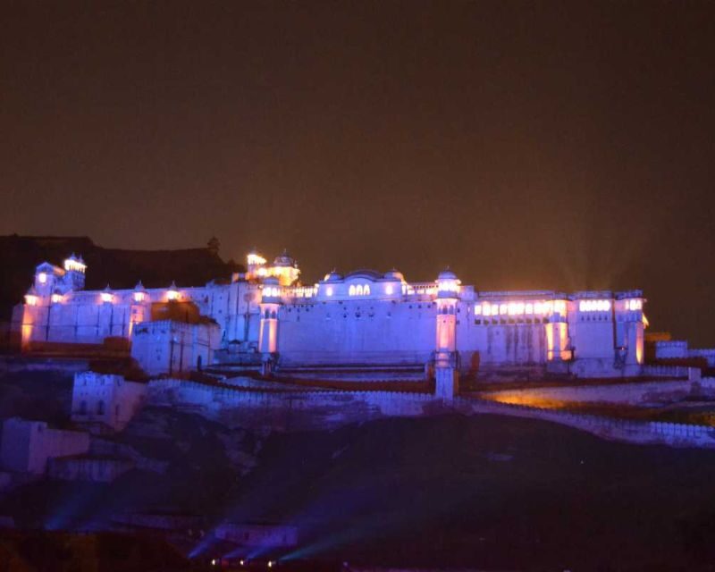 Jaipur: Amber Fort Light & Sound Show with Dinner - Quick practical tips for a smoother night