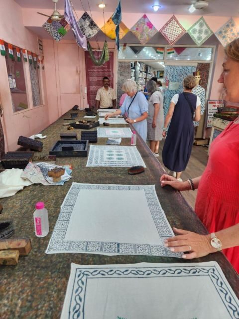 Jaipur: Block Printing Workshop In the Heart of City Center - The workshop flow: overview, dye use, and stamping your pattern