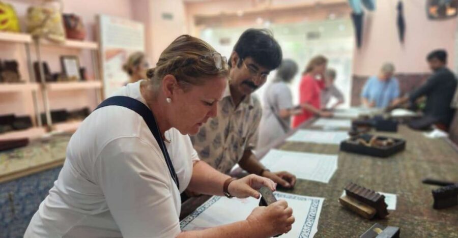 Jaipur: Block Printing Workshop In the Heart of City Center - Getting there: pickup, comfortable car, and a smooth timeline