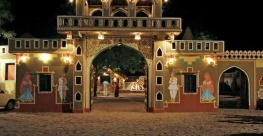Jaipur Evening Tour Chokhi Dhani village culture with dinner - Key highlights at a glance