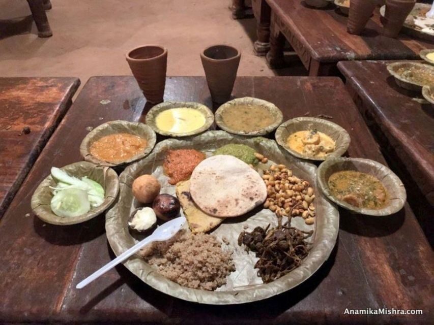 Jaipur Evening Tour Chokhi Dhani village culture with dinner - The dinner: a 3-course meal that’s built for a full evening