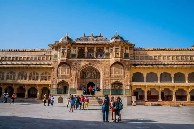 Jaipur: Explore City Sights, Amber Fort & Monkey Temple - Pink City Morning: Flower Market, Chai Break, and Hawa Mahal Views