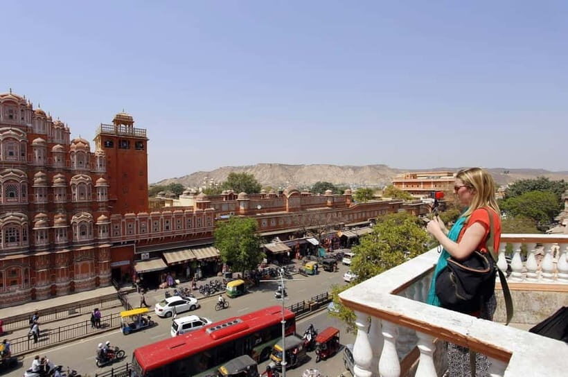 Jaipur: Explore City Sights, Amber Fort & Monkey Temple - Panna Meena Stepwell, Jal Mahal Pass-By, and Royal Gaitor’s Marble