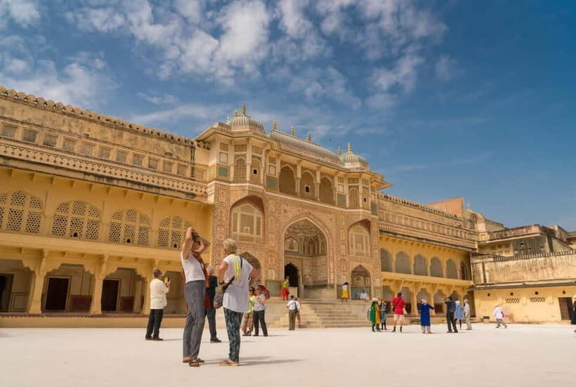 Jaipur: Explore City Sights, Amber Fort & Monkey Temple - Amber Fort: Rajput Architecture, Sheesh Mahal, and Secret-Tunnel Lore