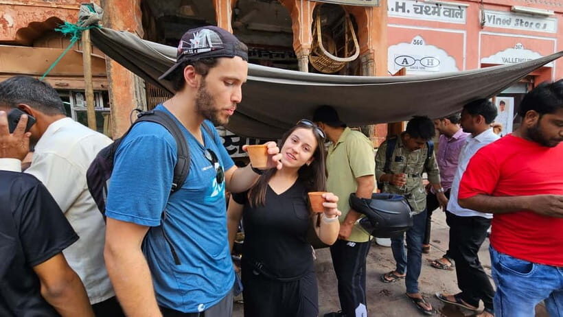 Jaipur Food Walk l Eat Just Like Locals - Sweet Stops: Lassi, Rabdi, Kesar Notes, and Gajar Ka Halwa