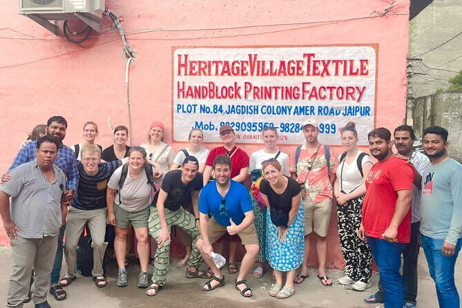 Jaipur Half Day Tour Experience for 5 Hours - Block Printing at a Textile Factory: Hands-On Craft in a Short Window