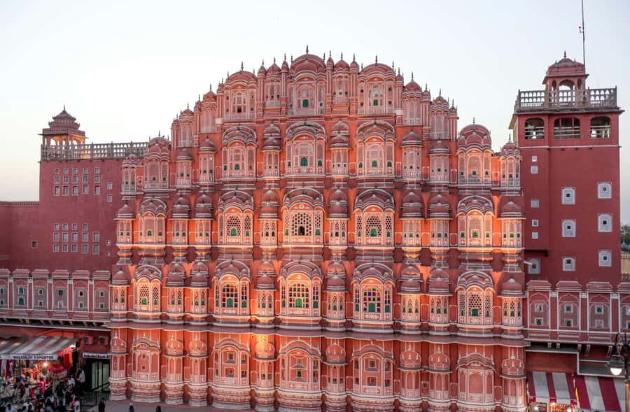 Jaipur: Half or Full Day Sightseeing Tour with Flower Market - Old Walled City loop: Hawa Mahal, City Palace, Jantar Mantar