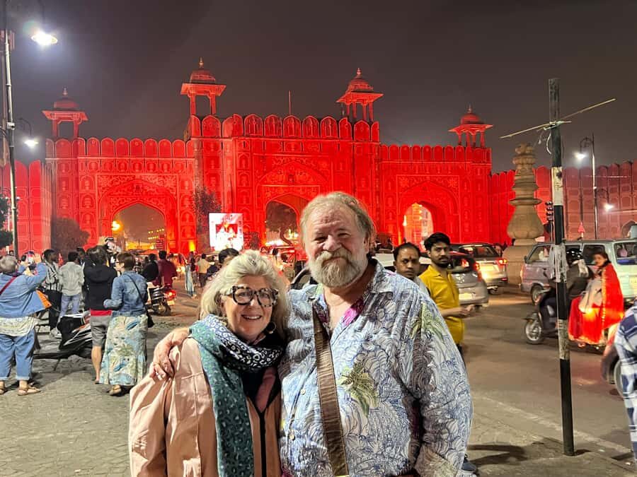 Jaipur: Night Tuk-Tuk Tour With Friendly Local Driver - Driving through the Pink City and seeing Hawa Mahal’s windows glow
