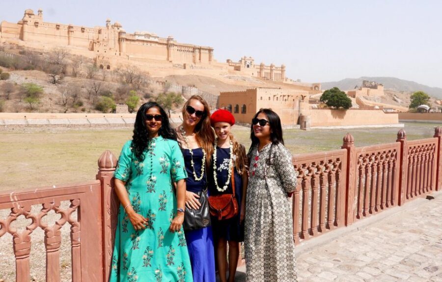 Jaipur: Private Full-Day Tour of the Heritage Pink City - Amber Fort: the day’s centerpiece for architecture lovers