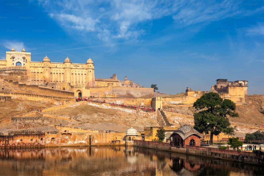 Jaipur: Private Guided Half Day Tour in Jaipur - Meeting Point at Amber Place and How the Pickup Options Work
