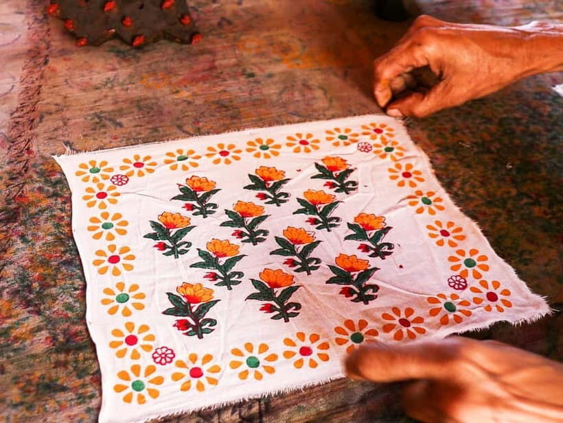 Jaipur: Private Shopping Tour with Block Printing Workshop - Jaipur block printing with your own “how it’s made” lesson