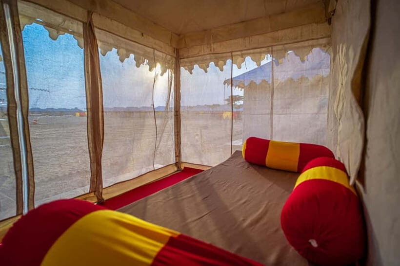 Jaisalmer: Experience a Luxury Desert Camping - Optional Overnight in a Private Luxury Tent: Dawn Over the Dunes