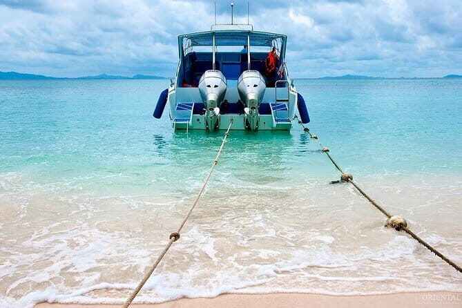 James Bond Island Sunrise Early Bird Tour by Speed Boat - Getting picked up, cruising fast, and staying comfortable