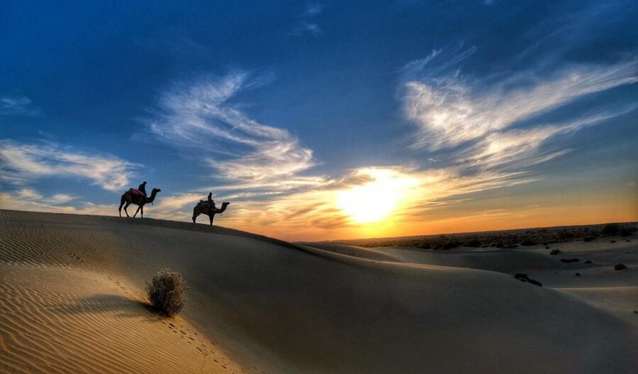 James Desert Experience - Morning Sunrise, Breakfast, And a Second Round of Camel Safari