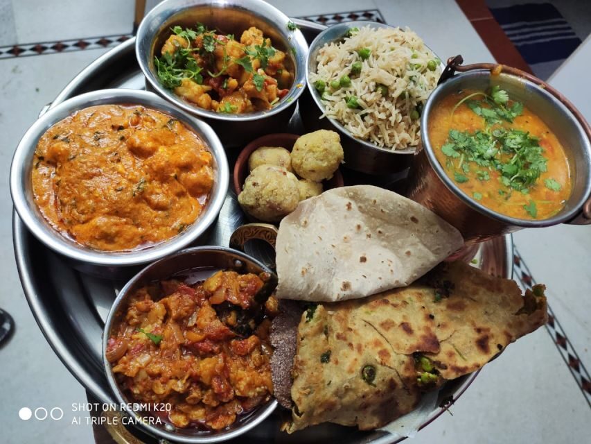 Jodhpur 9 Dishes Cooking Class Experience pickup and drop - What you eat: lunch or dinner, served family-style