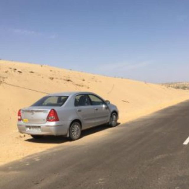 Jodhpur Camel & Jeep Safari with Sunset, Folk Dance, Dinner - The Osian stop: Sachiya Mata Temple before the dunes