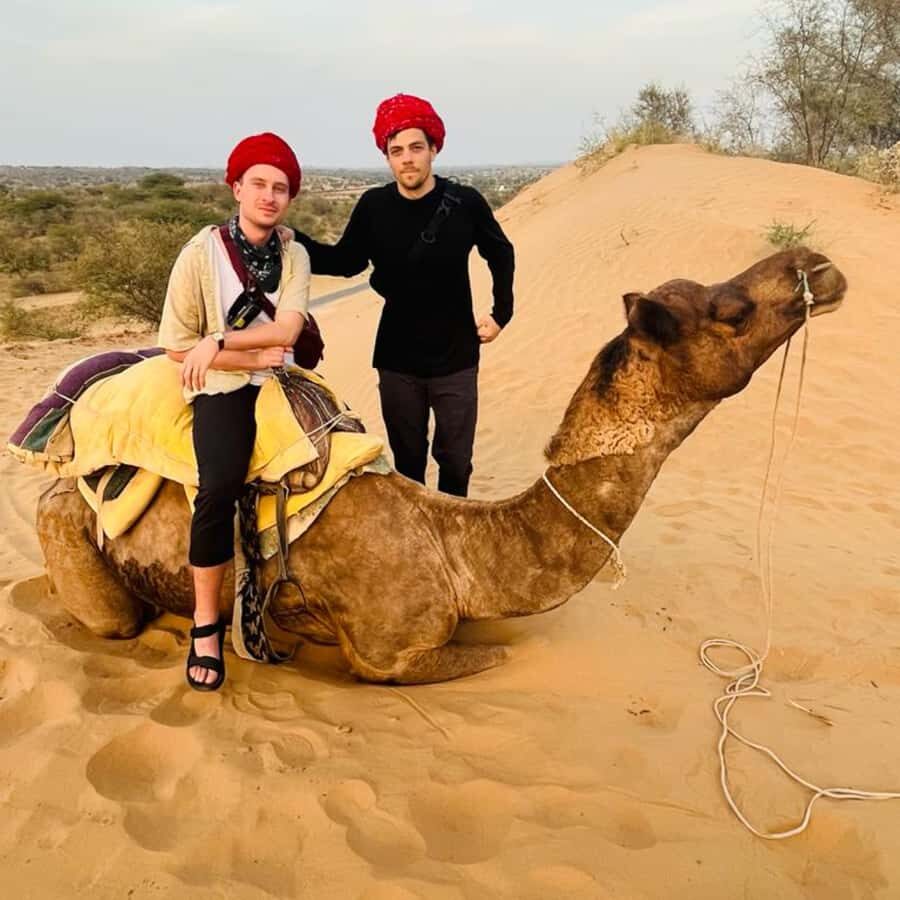 Jodhpur Camel Safari & Overnight Stay In Desert With Sumer - Afternoon village time: tea, sunset viewpoints, and wood-fire cooking