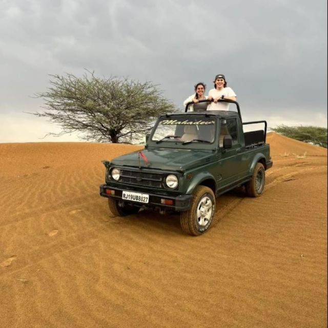 Jodhpur: Desert Camel and Jeep Safari with Traditional Food - Jeep Safari for Dune Fun: Off-Road Reality Check