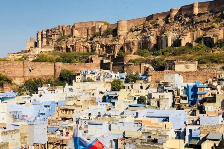 Jodhpur: Full-Day City Private Tour & Camel Safari - Umaid Bhawan Palace: Heritage Hotel Stop in a Living Landmark