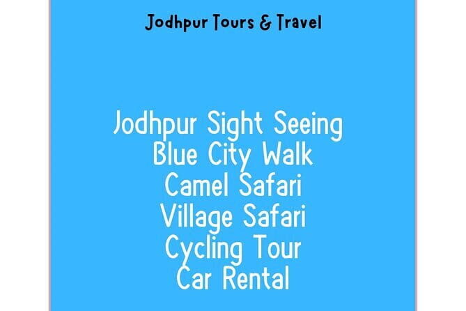Jodhpur Walk With Kuku - Key highlights worth waking up for