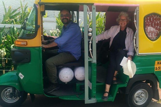 KOCHI LOCAL SIGHTSEEING TUK-TUK Tours - The driver/guide experience: comfort and speed that feel worth it