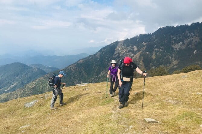 Laka Glacier Trek with Manu Adventures India - Day 1: McLeod Ganj to Triund and camping at around 9,500 ft