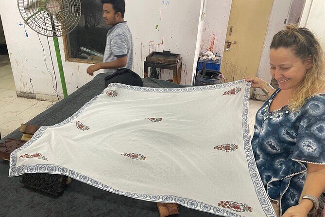Learn Hand Block Printing Techniques & Print Your Own Fabric - Hand blocks, big patterns, in about two hours