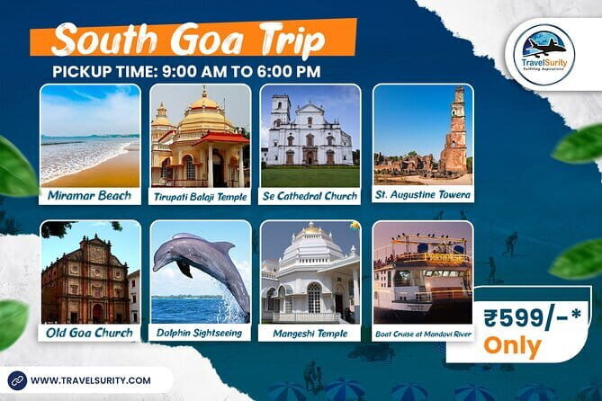 Local tour of Goa - Dona Paula Beach: a quieter break at the Zuari River mouth