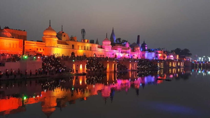 Lucknow: Private Ayodhya & Ram Mandir Temple Tour - Palace-style stops: Kanak Mahal and Dashrath Mahal