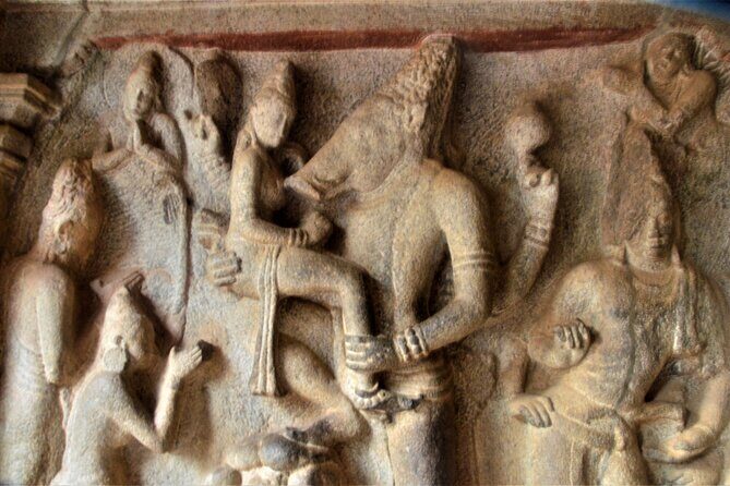 Mahabalipuram walking tour by tourism ministry approved company - The route matters: Shore Temple start, Five Rathas finish