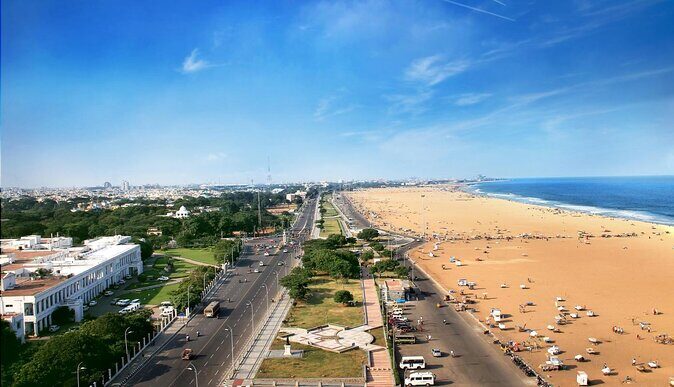 Marina Beach walking tour by tourism ministry approved company - Chennai Lighthouse first: the 10-floor view that sets the whole walk
