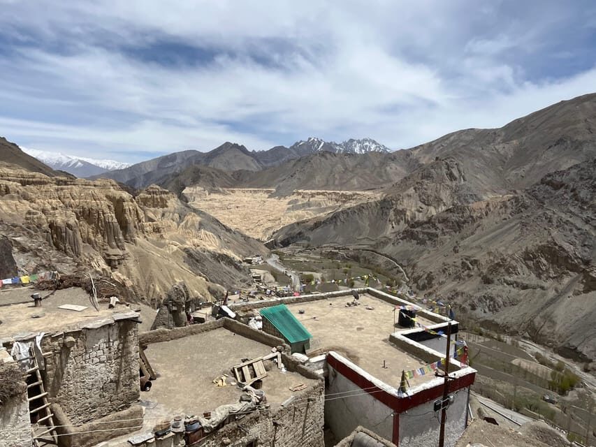 Marvels of Ladakh: Leh to Alchi, Likir and Lamayuru in a Day - Khardung La Pass and the Views Toward Stok Kangri and Leh Valley