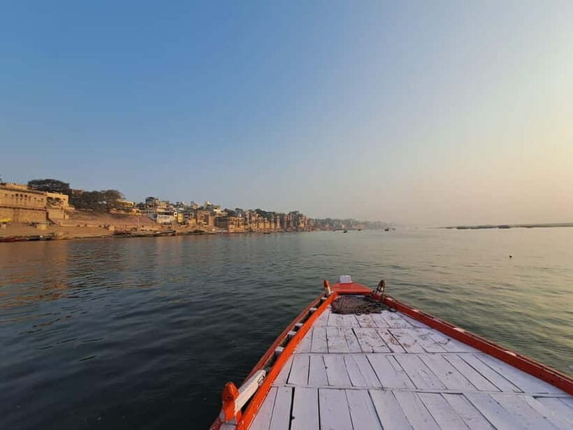 Morning Boat Tour in Varanasi - Boarding at Assi Ghat: chai cups and getting your bearings