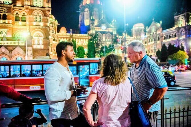 Mumbai by Night: Private Tour of Iconic Sights in Lights - Chhatrapati Shivaji Maharaj Terminus (CST) Under Night Lights