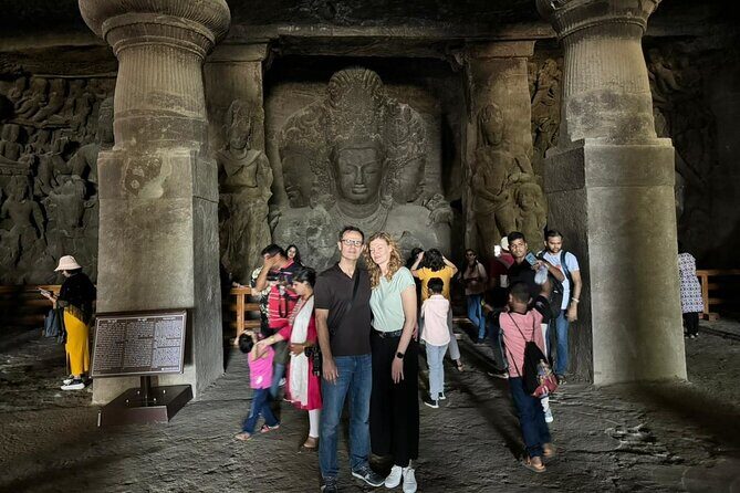 Mumbai Full-Day Sightseeing & Elephanta Caves Tour - Marine Drive and CSMT: seaside glow and colonial rail drama