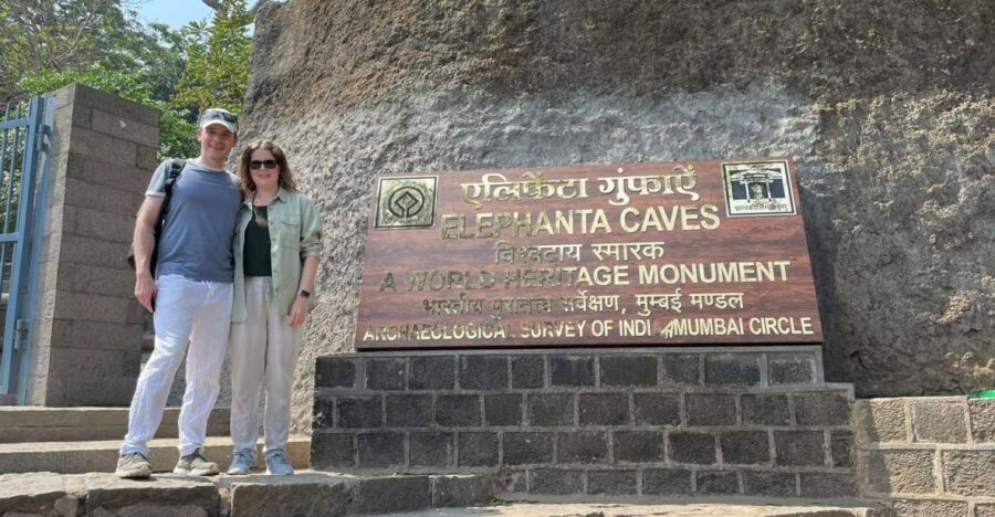 Mumbai: Guided Elephanta Island and Caves Tour - Arriving on Elephanta: stairs, sun, and clothing rules