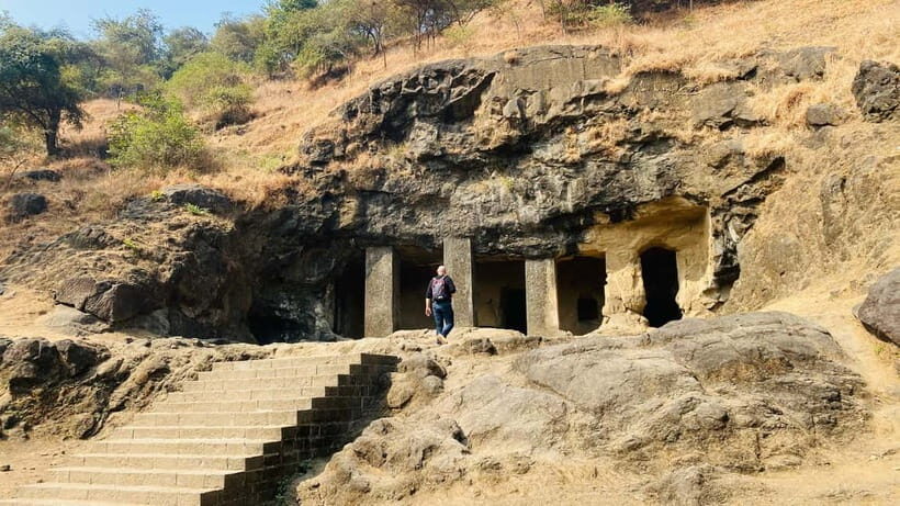 Mumbai: Half Day Elephanta Caves Guided Tour with Ferry Ride - Getting into the caves: stairs, shade, and what to bring