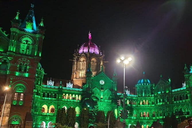 Mumbai Night Tour: Queen’s Necklace, Skyline & Heritage Lights - Bombay Stock Exchange and Readymoney Mansion: City Power Meets Colonial Charm