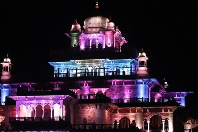 Night Safari in Jaipur on an Open Jeep - Nahargarh Fort: watching sunset become a city of lights