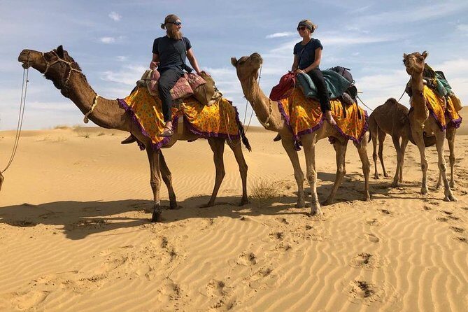 Nomadic Non-Touristic Overnight Tour & camel Safari - From camel point to non-touristic Thar Desert riding