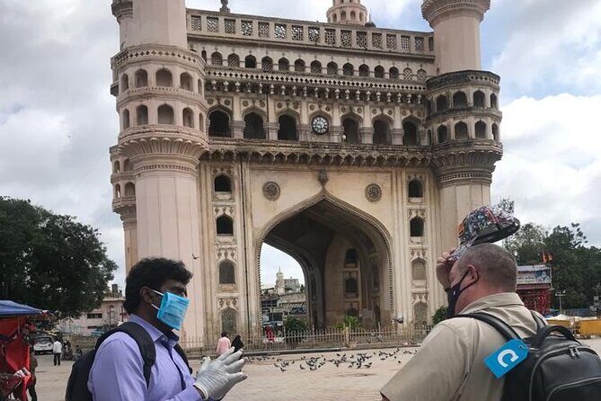 Old City Walking tour in Hyderabad, travel back 400 years in time - Starting at Charminar: the plague story and the city’s main marker