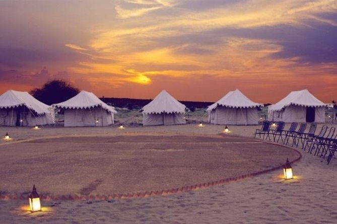 Overnight Camping With Camel Safari In Jaisalmer - From Jaisalmer pickup to the Jaisalmer Fort stop (3–4 PM starts)