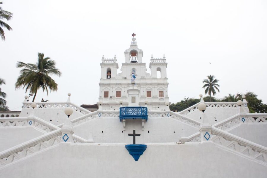 Panaji: Fontainhas Neighborhood Cultural Guided Walking Tour - Starting at Immaculate Conception Church: Set Your Bearings Fast